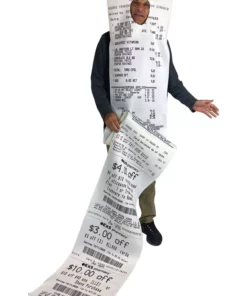 Morris Costumes EXS-ively Long Pharmacy Receipt Adult Costume