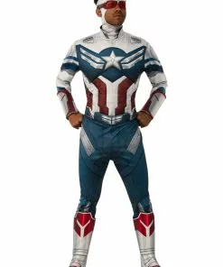 Rubies Costume Co. Inc Falcon And The Winter Soldier Deluxe Captain America Men's Costume