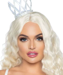 Underwraps Faux Rhinestone Crown Piece