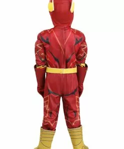 Jerry Leigh Toddler Flash Deluxe Costume -Wonderful Halloween Costumes Shop flash deluxe toddler costume alt 4