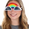 Elope Rainbow Glasses -Wonderful Halloween Costumes Shop follow the rainbow glasses