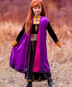Disguise Deluxe Frozen 2 Girls Anna Costume -Wonderful Halloween Costumes Shop frozen 2 girls anna deluxe costume alt1