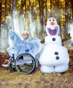 Disguise Limited Frozen Olaf Inflatable Costume For Kids -Wonderful Halloween Costumes Shop frozen child olaf inflatable costume alt 2