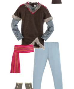 Disguise Deluxe Frozen Kristoff Men's Costume -Wonderful Halloween Costumes Shop frozen kristoff deluxe adult costume alt 8