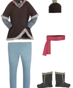 Disguise Frozen Kristoff Plus Size Deluxe Adult Costume -Wonderful Halloween Costumes Shop frozen kristoff plus size deluxe adult costume alt 8