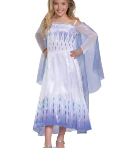 Disguise Deluxe Frozen Snow Queen Elsa Kids Costume