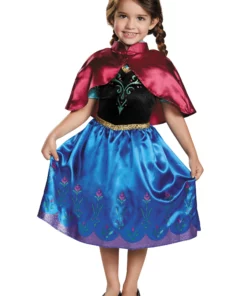 Disguise Frozen Traveling Anna Classic Toddler Costume For Girls