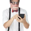 California Costume Collection Geeked Out Mask -Wonderful Halloween Costumes Shop geeked out mask