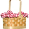 Rasta Imposta Gingham Basket Handbag -Wonderful Halloween Costumes Shop gingham basket handbag