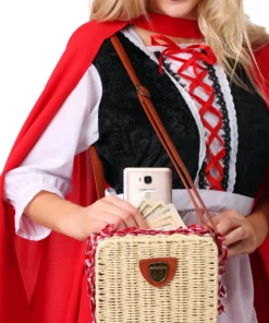 Bluenet Gingham Basket Purse