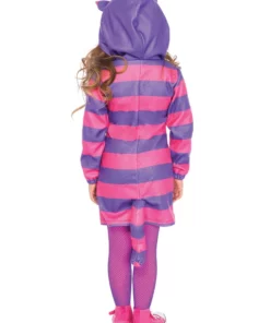 LEG AVENUE Cheshire Cat Cozy Costume For Girls -Wonderful Halloween Costumes Shop girls cheshire cat cozy costume 1