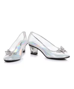 Ellie Clear Princess Shoes For Girls