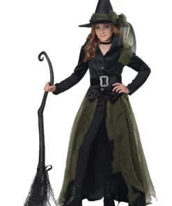 California Costume Collection Cool Witch Girl's Costume