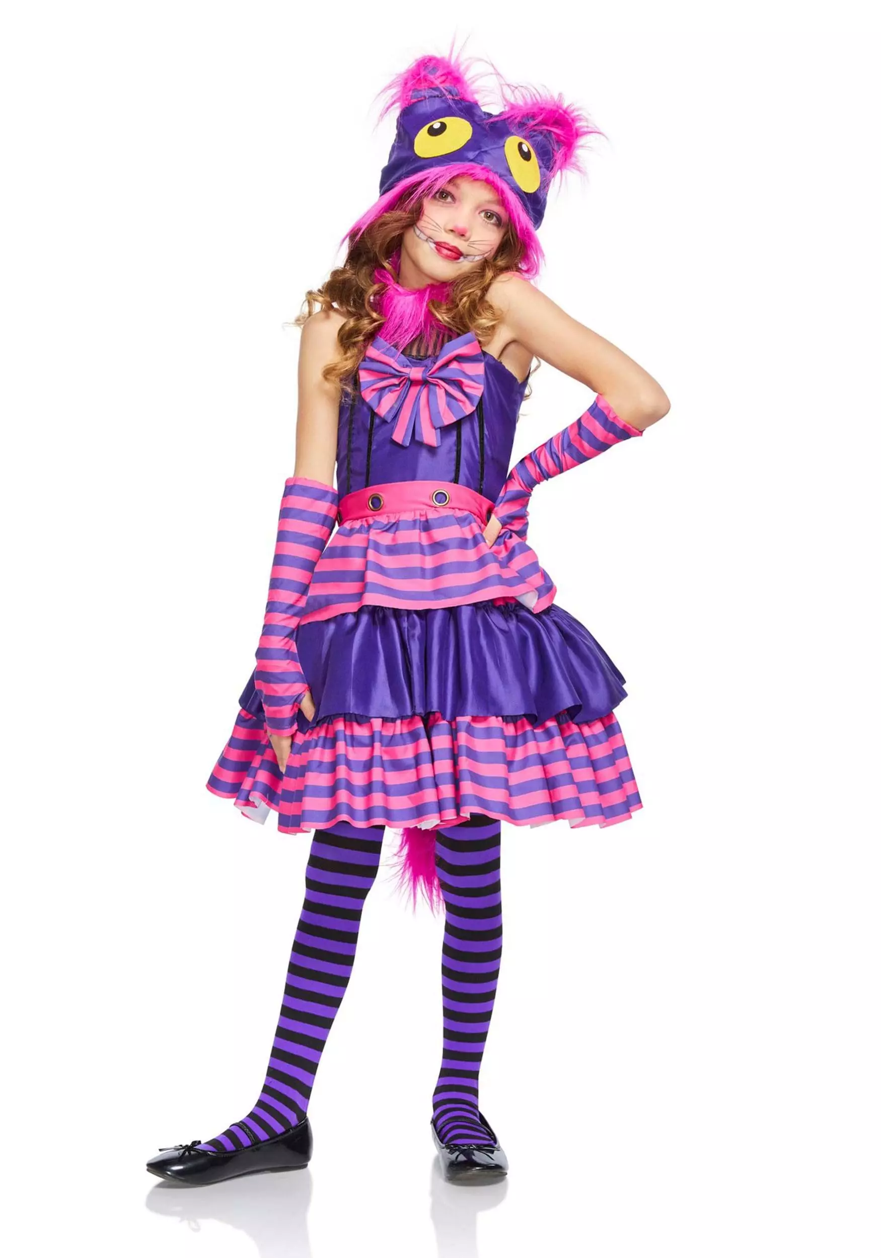 Seeing Red Girl's Crazy Cat Deluxe Costume 3 Seeing Red Girl's Crazy Cat Deluxe Costume
