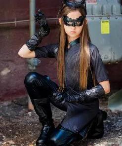 Rubies Costume Co. Inc Girls Deluxe Catwoman Costume 9 Rubies Costume Co. Inc Girls Deluxe Catwoman Costume -Wonderful Halloween Costumes Shop girls deluxe catwoman costume 2