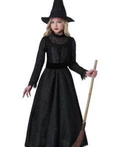 Fun Costumes Deluxe Girls Witch Costume