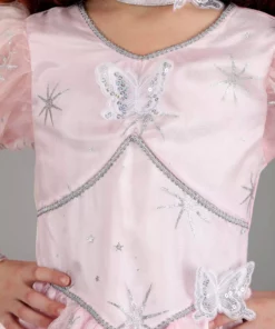 Suzhou Zhongsheng Imp & Exp Co., Ltd Deluxe Good Glinda Costume For Girls -Wonderful Halloween Costumes Shop girls deluxe good glinda costume alt 4