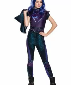 Disguise Disney Descendants 3 Girls Mal Classic Costume -Wonderful Halloween Costumes Shop girls disney descendants 3 mal classic costume alt 2