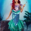 LF Products Pte. Ltd. Disney Little Mermaid Ariel Costume For Girls -Wonderful Halloween Costumes Shop girls little mermaid ariel costume 2