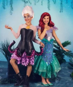 LF Products Pte. Ltd. Disney Little Mermaid Ariel Costume For Girls -Wonderful Halloween Costumes Shop girls little mermaid ariel costume alt 3