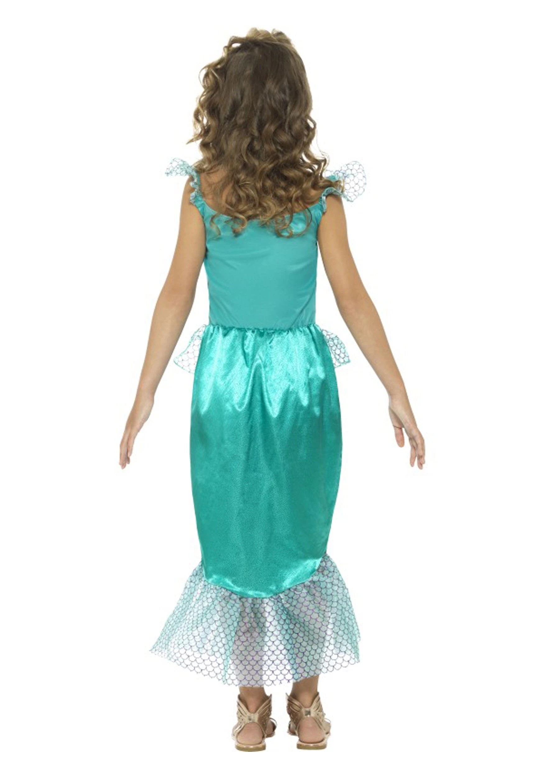 Smiffys Mermaid Costume For Girls 4 Smiffys Mermaid Costume For Girls - Image 2