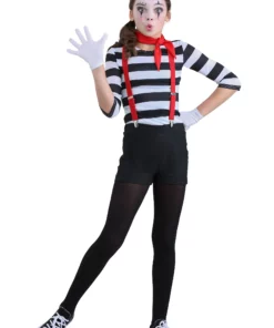 Fun Costumes Mime Girl's Costume