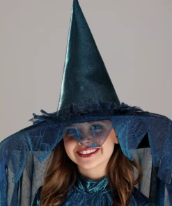 Suzhou Zhongsheng Imp & Exp Co., Ltd Moonlight Spider Witch Costume For Girls -Wonderful Halloween Costumes Shop girls moonlight spider witch costume alt 2