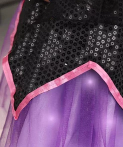 LF Products Pte. Ltd. Pink Light-Up Witch Costume For Girls -Wonderful Halloween Costumes Shop girls pink light up witch costume alt 4