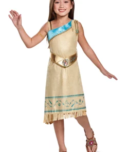 Disguise Pocahontas Deluxe Costume For Girls