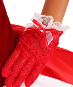 A Leading Role Premium Realistic Girls Red Riding Hood Costume -Wonderful Halloween Costumes Shop girls premium red riding hood costume alt6