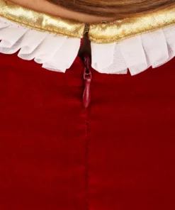 A Leading Role Premium Realistic Girls Red Riding Hood Costume -Wonderful Halloween Costumes Shop girls premium red riding hood costume alt9