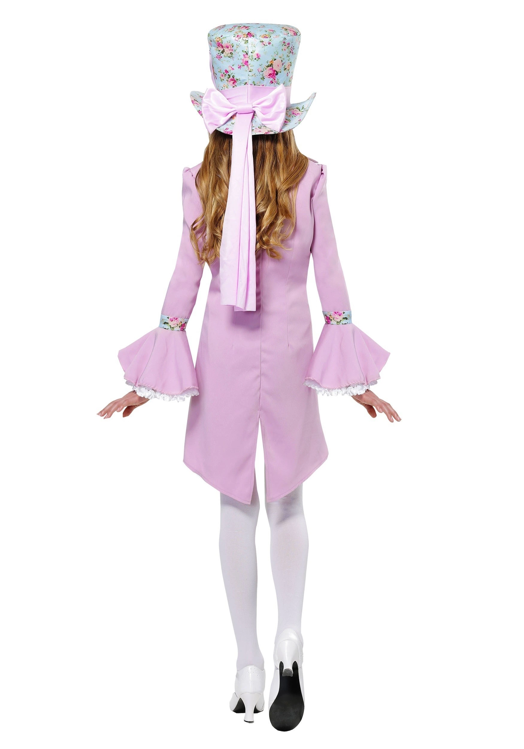Fun Costumes Pretty Mad Hatter Girls Costume 4 Fun Costumes Pretty Mad Hatter Girls Costume - Image 2