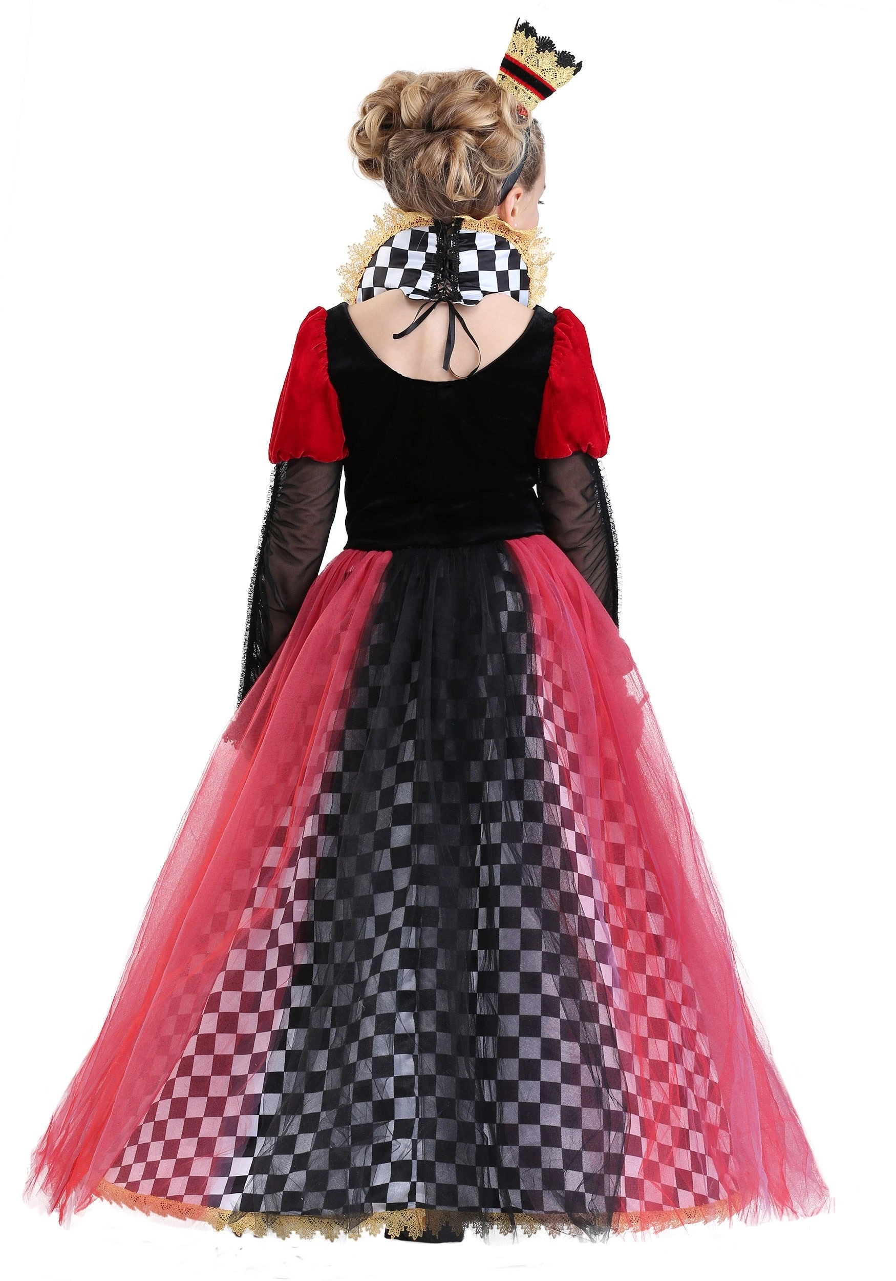 Fun Costumes Girls Ravishing Queen Of Hearts Costume 4 Fun Costumes Girls Ravishing Queen Of Hearts Costume - Image 2