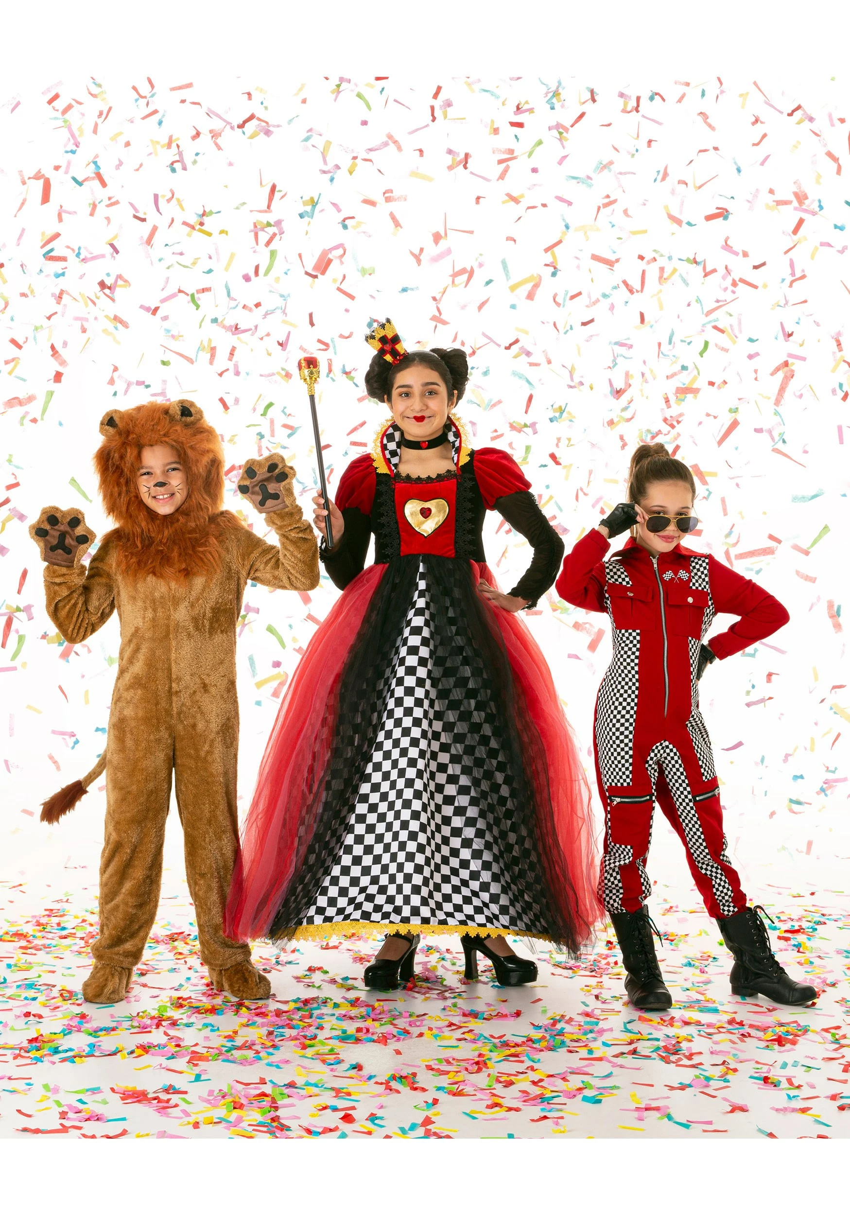 Fun Costumes Girls Ravishing Queen Of Hearts Costume 5 Fun Costumes Girls Ravishing Queen Of Hearts Costume - Image 3