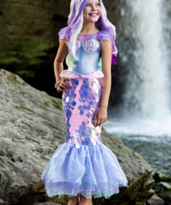 LF Products Pte. Ltd. Girls Sparkling Mermaid Costume