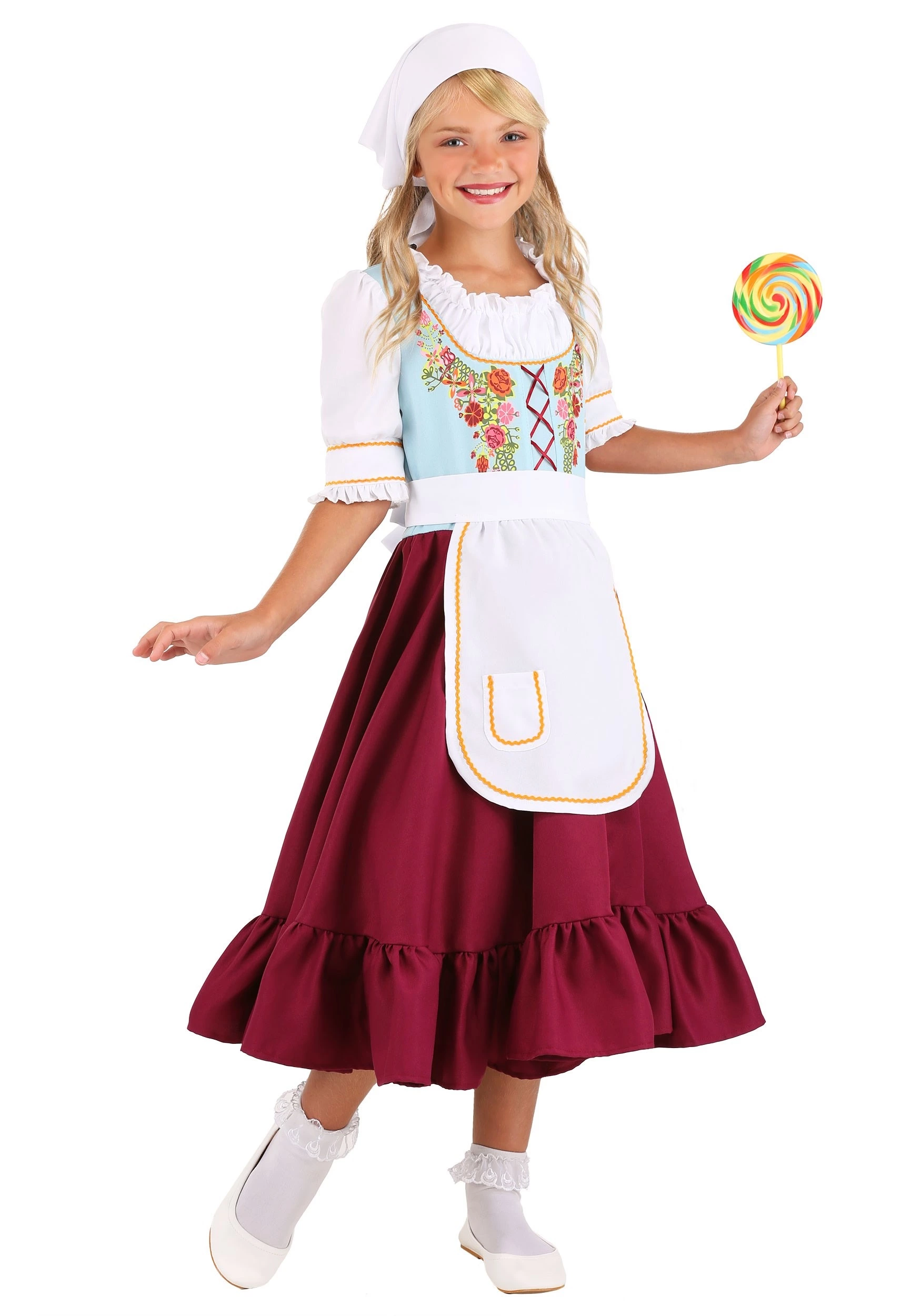 Fun Costumes Girl's Gretel Storybook Costume 3 Fun Costumes Girl's Gretel Storybook Costume