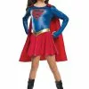 Rubies Costume Co. Inc Supergirl TV Costume For Girls -Wonderful Halloween Costumes Shop girls supergirl tv costume