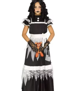 Fun World Girls Victorian Deadly Dolly Costume