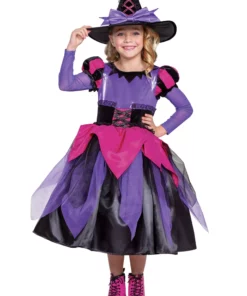 Disguise Witch Prestige Costume For Girls