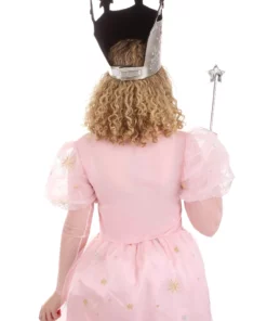 Elope Glinda Crown & Wand Costume Accessory Kit -Wonderful Halloween Costumes Shop glinda witch crown alt 3
