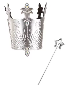 Elope Glinda Crown & Wand Costume Accessory Kit