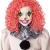 California Costume Collection Bright Red Glow In The Dark Curly Clown Wig -Wonderful Halloween Costumes Shop glow in the dark bright red curly clown wig