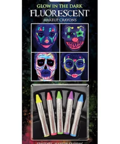 Cinema Secrets Fluorescent Glow In The Dark Makeup Crayons