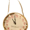 LF Products Pte. Ltd. Gold Alice Clock Purse 2 LF Products Pte. Ltd. Gold Alice Clock Purse -Wonderful Halloween Costumes Shop gold alice clock purse