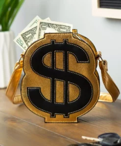 Fushengyuan Industry CO., Gold Dollar Sign Costume Purse