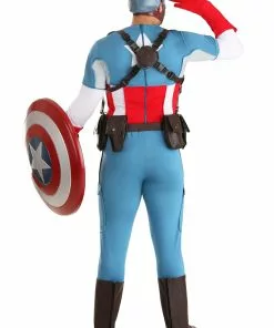 Rubies Costume Co. Inc Captain America Grand Heritage Men's Costume -Wonderful Halloween Costumes Shop grand heritage adult captain america costume alt 11