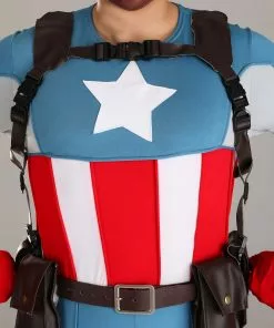 Rubies Costume Co. Inc Captain America Grand Heritage Men's Costume -Wonderful Halloween Costumes Shop grand heritage adult captain america costume alt 4