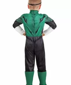 Jerry Leigh Deluxe Green Lantern Toddler Costume -Wonderful Halloween Costumes Shop green lantern deluxe toddler costume alt 2