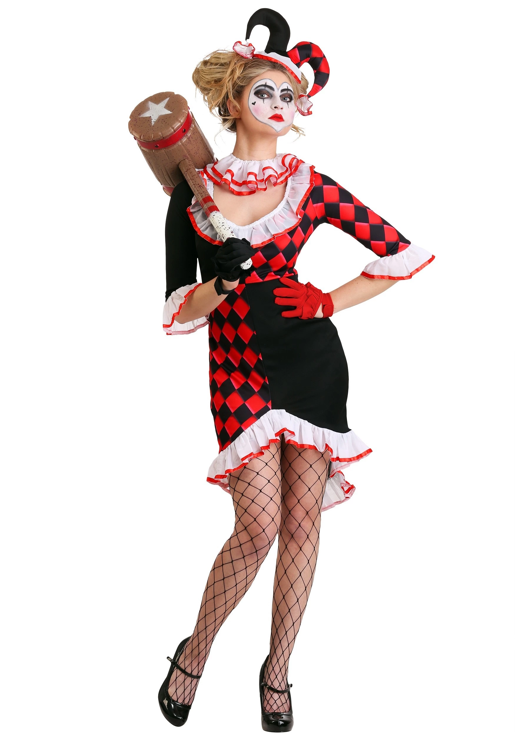Fun Costumes Women's Haute Harlequin Costume 5 Fun Costumes Women's Haute Harlequin Costume - Image 3