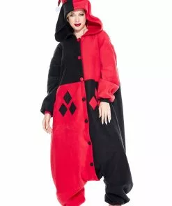 MUSIC LEGS Adult Harley Jester Pajama Costume
